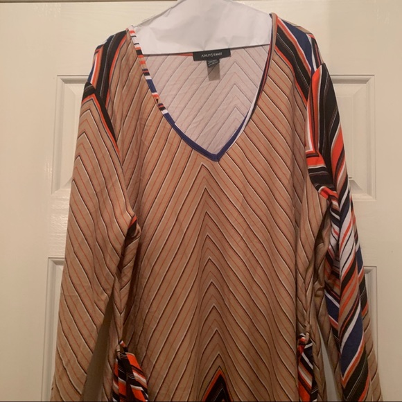 Ashley Stewart Stripe Dress - Picture 4 of 5